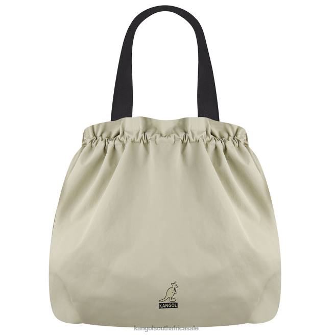 Kangol Unisex FB6D967 Travel Drawstring Shopper Accessories Ecru
