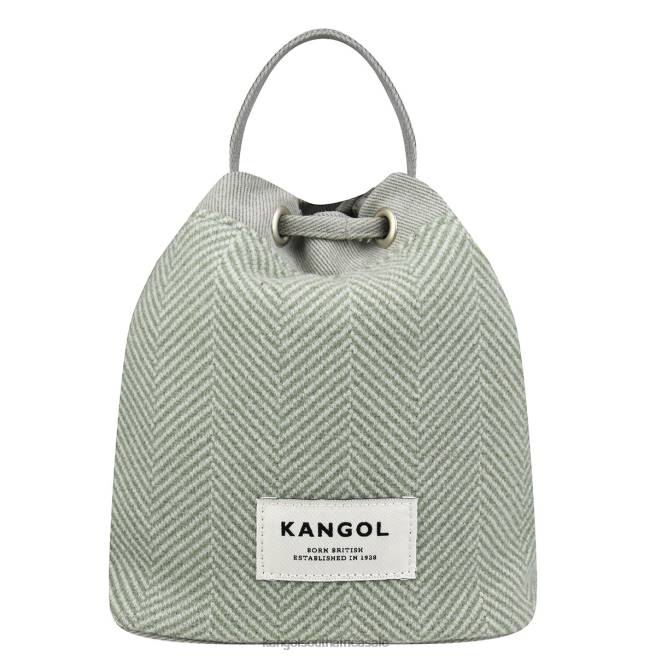 Kangol Unisex FB6D981 Herringbone Bucket Bag Accessories Mint