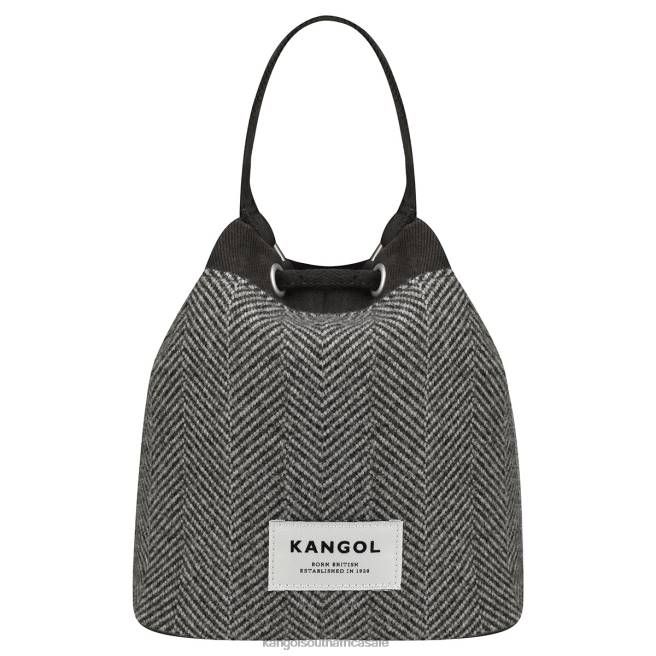 Kangol Unisex FB6D981 Herringbone Bucket Bag Accessories Mint