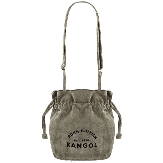Kangol Unisex FB6D991 Velvet Drawstring Bag Accessories Brown