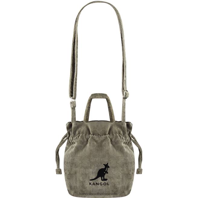 Kangol Unisex FB6D991 Velvet Drawstring Bag Accessories Brown