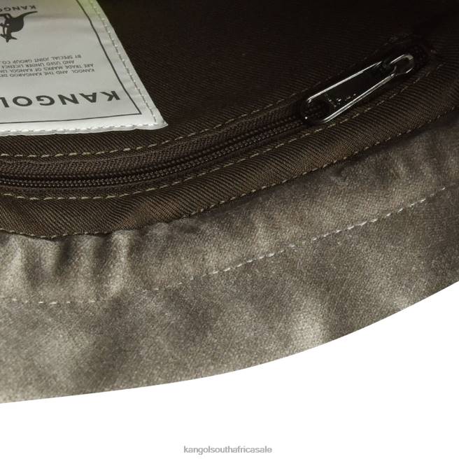 Kangol Unisex FB6D991 Velvet Drawstring Bag Accessories Brown