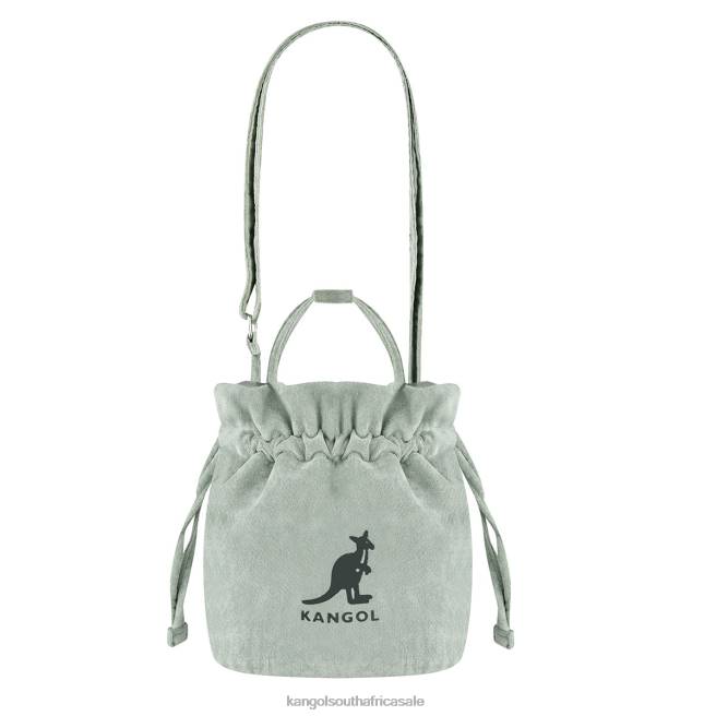 Kangol Unisex FB6D993 Velvet Drawstring Bag Accessories Mint