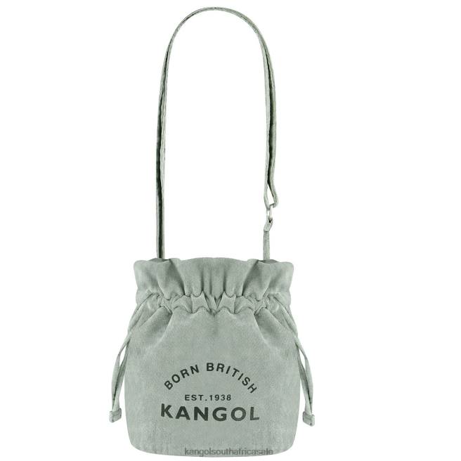 Kangol Unisex FB6D993 Velvet Drawstring Bag Accessories Mint