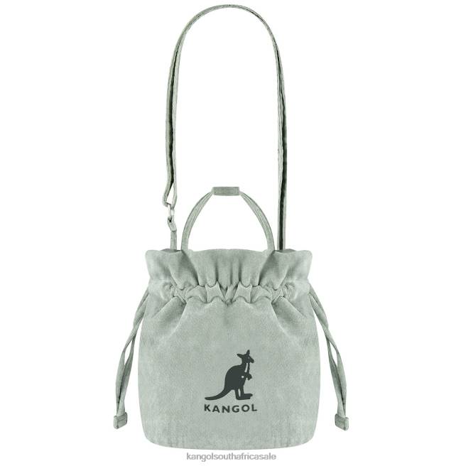 Kangol Unisex FB6D993 Velvet Drawstring Bag Accessories Mint