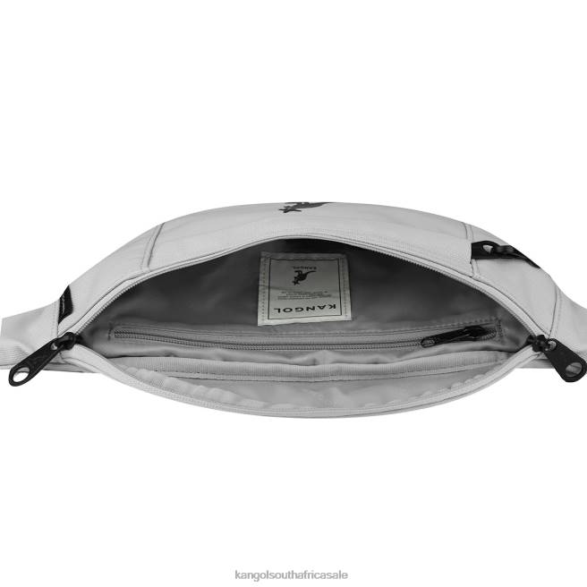 Kangol Unisex FB6D961 Authentic II Bum Bag Accessories Light Grey