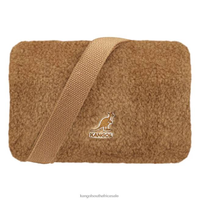 Kangol Unisex FB6D985 Bichon II Square Cross Bag Accessories Brown