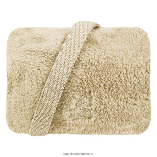 Kangol Unisex FB6D986 Bichon II Square Cross Bag Accessories Ecru