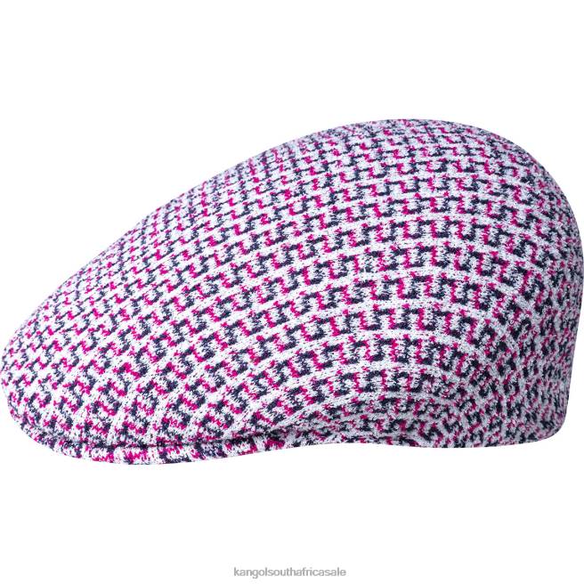 Kangol Unisex FB6D106 Maze Jacquard 504 Accessories White