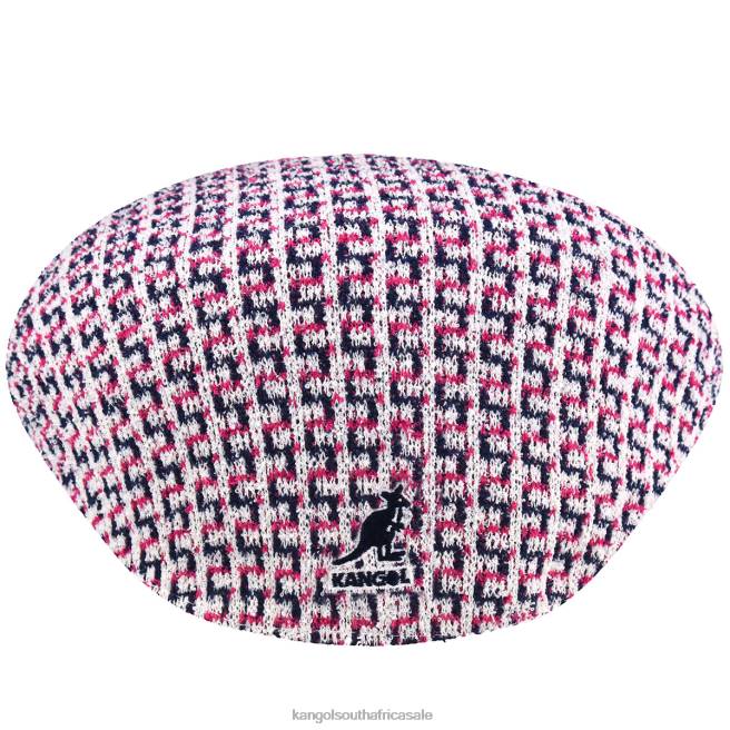 Kangol Unisex FB6D106 Maze Jacquard 504 Accessories White