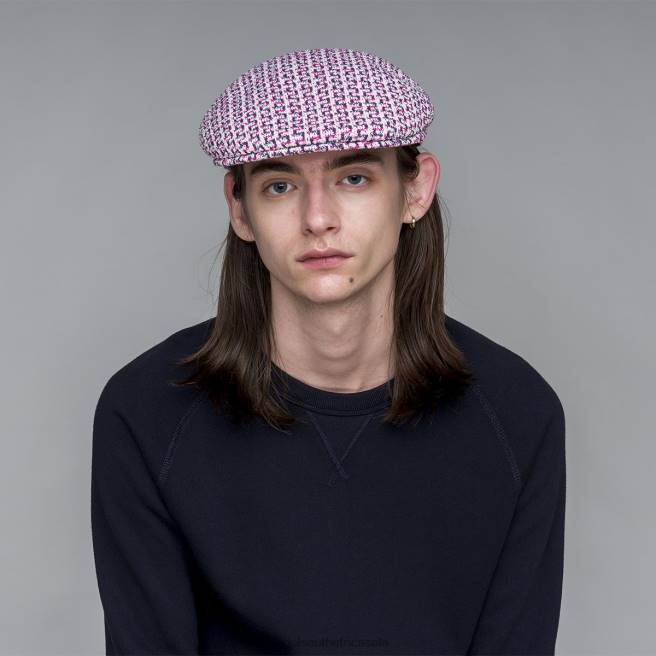 Kangol Unisex FB6D106 Maze Jacquard 504 Accessories White