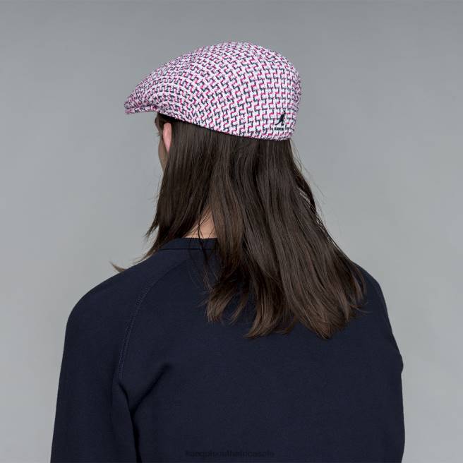 Kangol Unisex FB6D106 Maze Jacquard 504 Accessories White