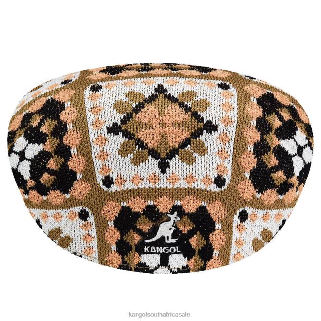 Kangol Unisex FB6D10 Arts & Crafts 504 Accessories Tan Multi