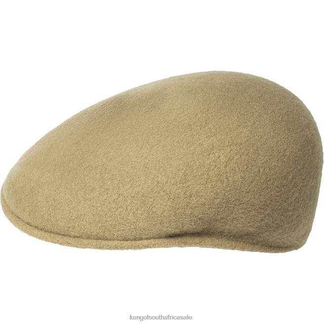 Kangol Unisex FB6D112 USA Woollux 504 - Limited Edition Accessories Camel