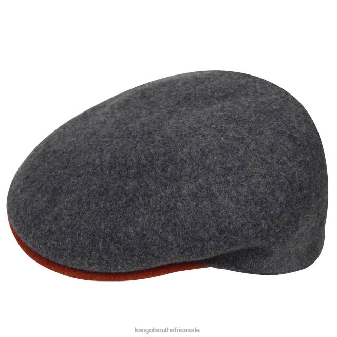 Kangol Unisex FB6D115 Wool 504-S Accessories Flannel Mix/Safety