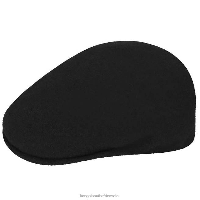 Kangol Unisex FB6D127 Wool 504 Accessories Black/Gold