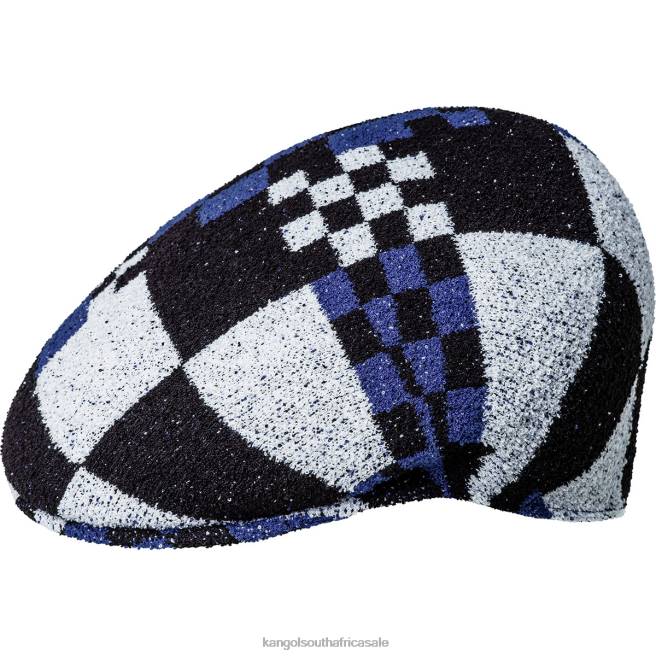 Kangol Unisex FB6D12 Pop Gingham 504 Accessories Starry Blue/Black