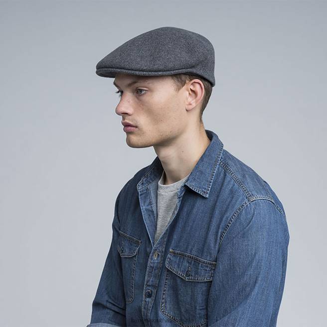 Kangol Unisex FB6D130 Wool 504 Accessories Dark Flannel