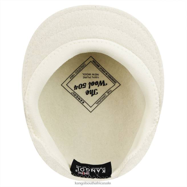 Kangol Unisex FB6D139 Wool 504 Accessories White