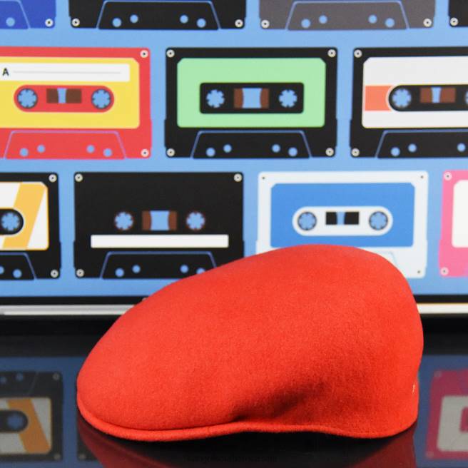 Kangol Unisex FB6D146 Wool 504 Accessories Cherry Glow