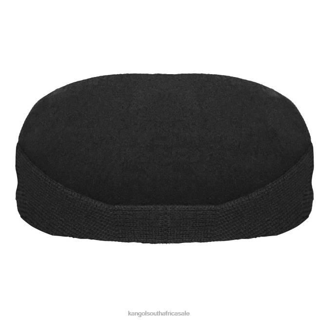 Kangol Unisex FB6D148 Wool 504 Earflap Accessories Black