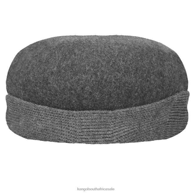 Kangol Unisex FB6D149 Wool 504 Earflap Accessories Dark Flannel