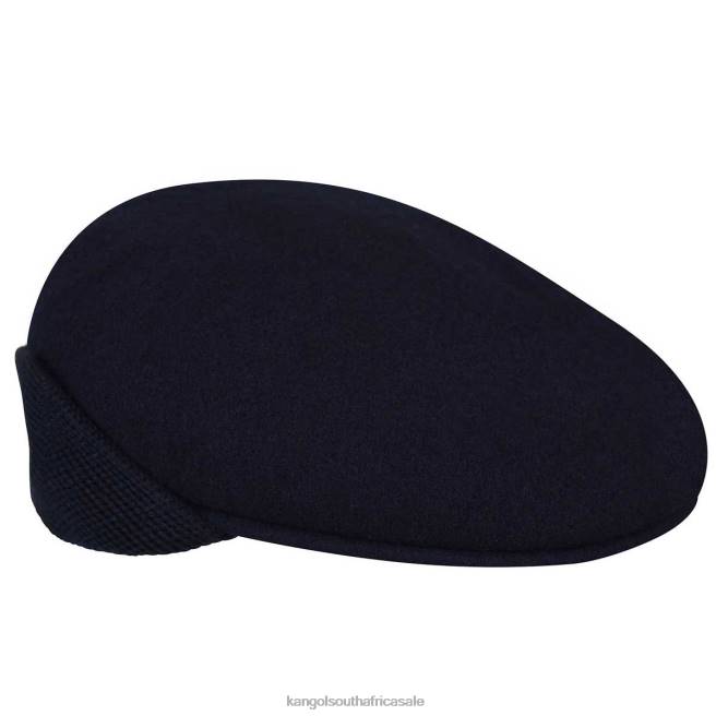 Kangol Unisex FB6D151 Wool 504 Earflap Accessories Navy
