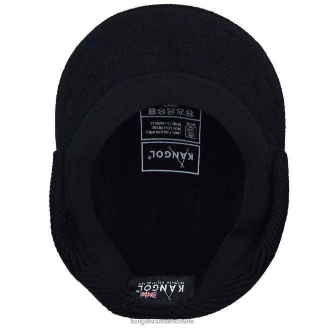 Kangol Unisex FB6D151 Wool 504 Earflap Accessories Navy