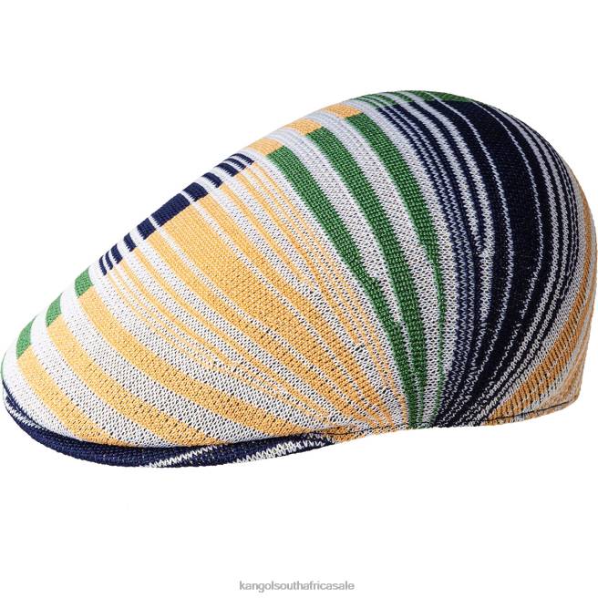 Kangol Unisex FB6D167 Digital Stripes 507 Accessories White Stripe