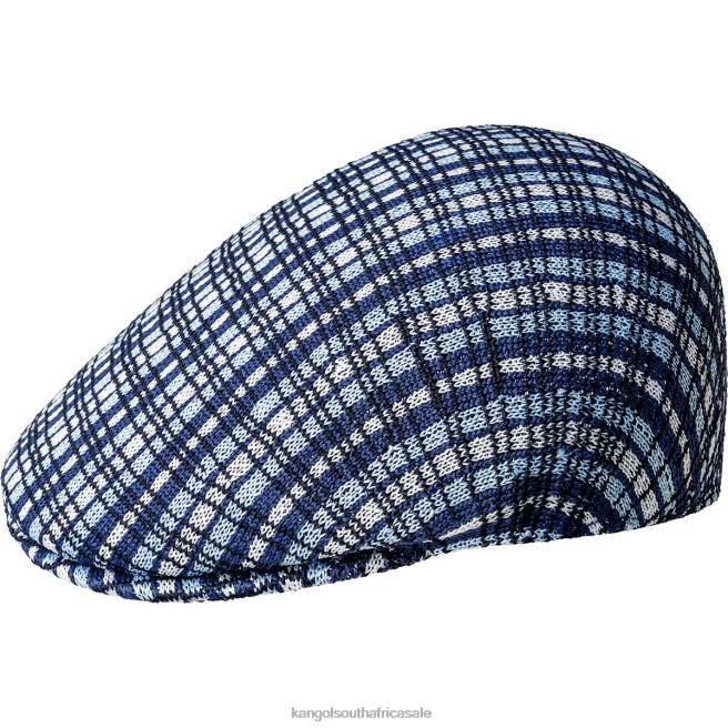 Kangol Unisex FB6D170 Prep Plaid 507 Accessories Blue Plaid