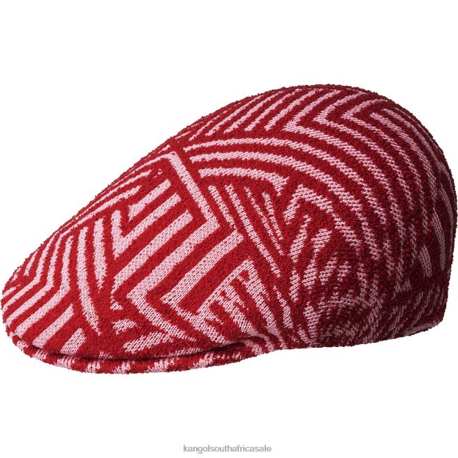 Kangol Unisex FB6D175 Virtual Grid 507 Accessories Pepto/Scarlet