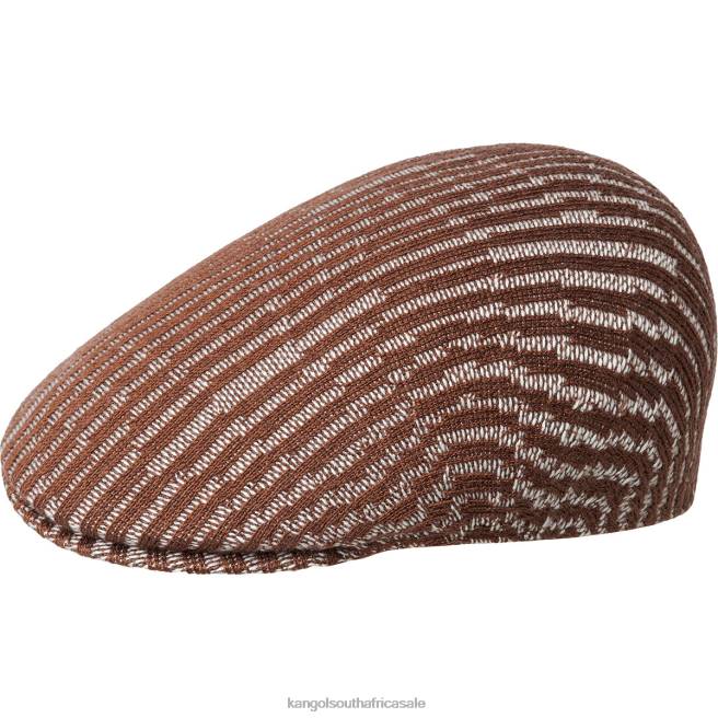 Kangol Unisex FB6D208 Contour Wave 507 Accessories Mahogany/Cream