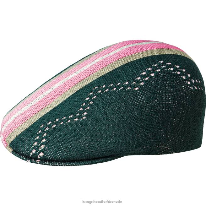Kangol Unisex FB6D212 Slick Stripe 507 Accessories Pine