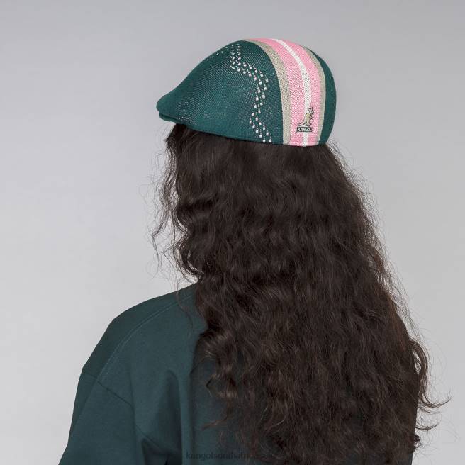Kangol Unisex FB6D212 Slick Stripe 507 Accessories Pine