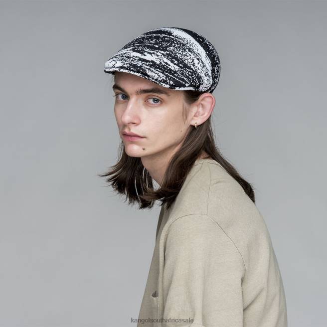 Kangol Unisex FB6D226 Airbrush 507 Accessories Black/White