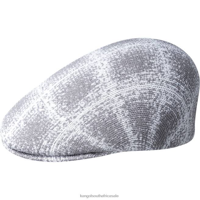 Kangol Unisex FB6D228 Grunge Plaid 507 Accessories Grey/White
