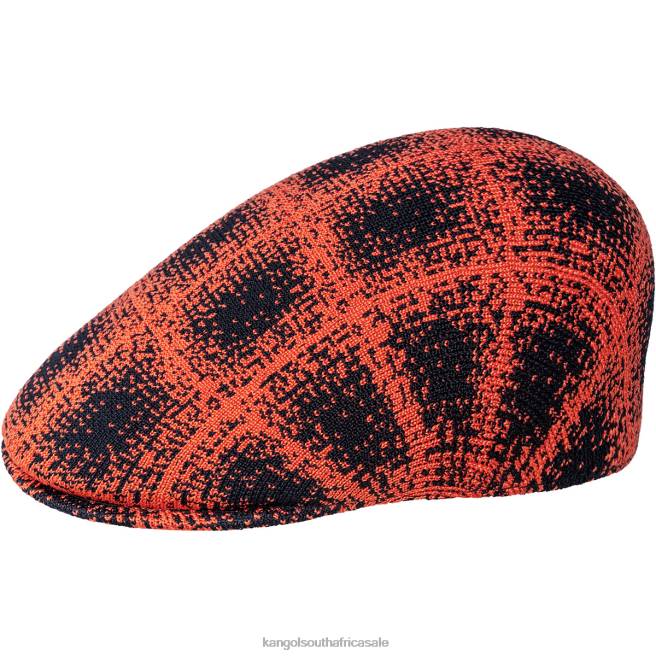 Kangol Unisex FB6D231 Grunge Plaid 507 Accessories Black/Cherry Glow