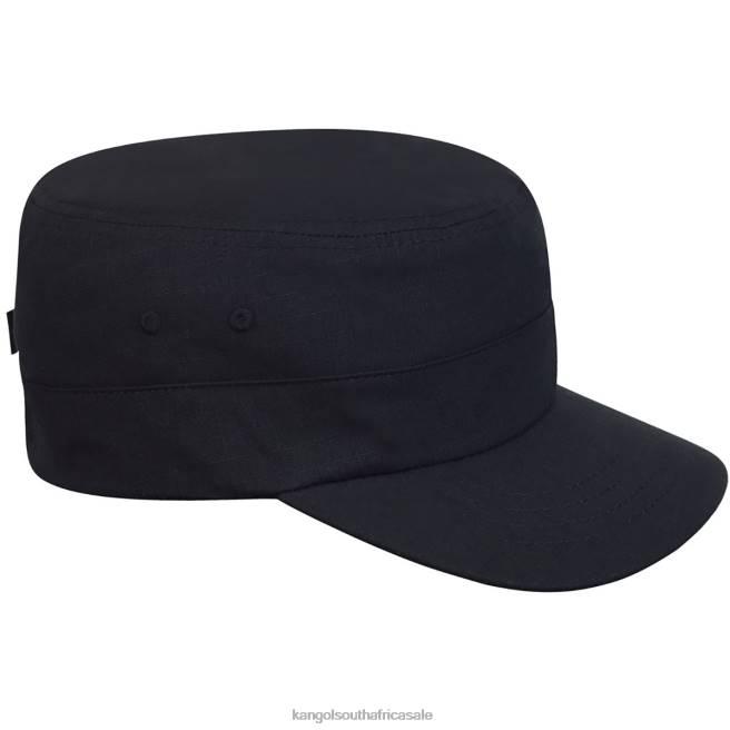 Kangol Unisex FB6D267 Ripstop Army Cap Accessories Black