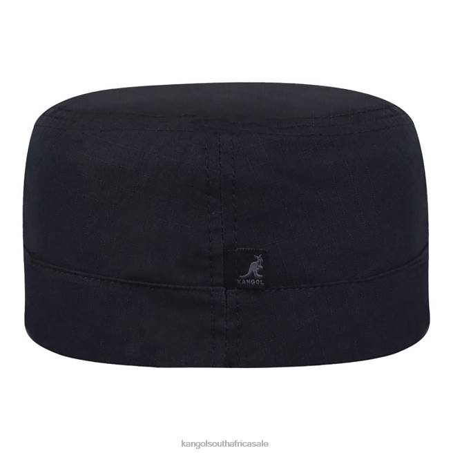 Kangol Unisex FB6D267 Ripstop Army Cap Accessories Black