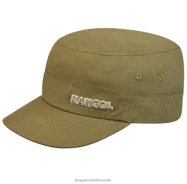 Kangol Unisex FB6D268 Ripstop Army Cap Accessories Green
