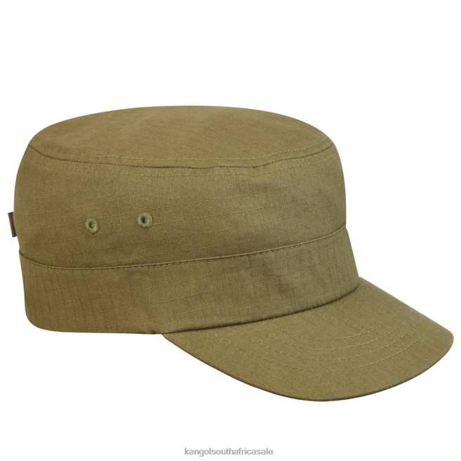 Kangol Unisex FB6D268 Ripstop Army Cap Accessories Green