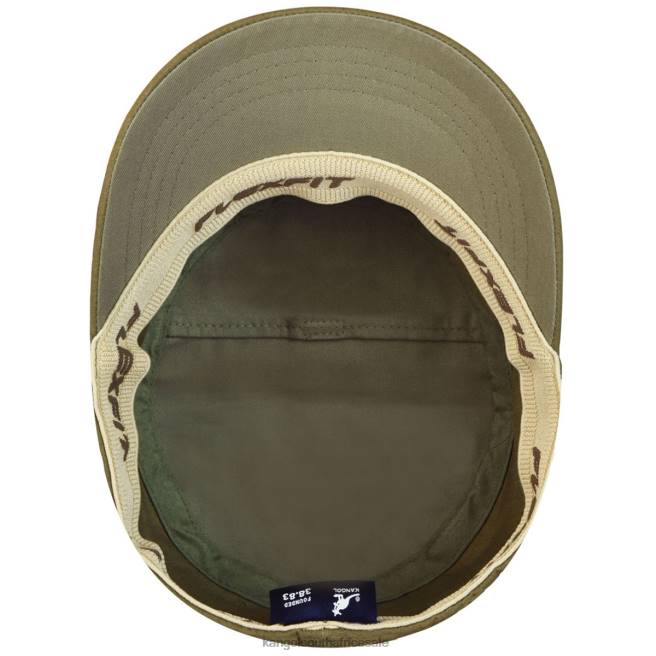 Kangol Unisex FB6D268 Ripstop Army Cap Accessories Green