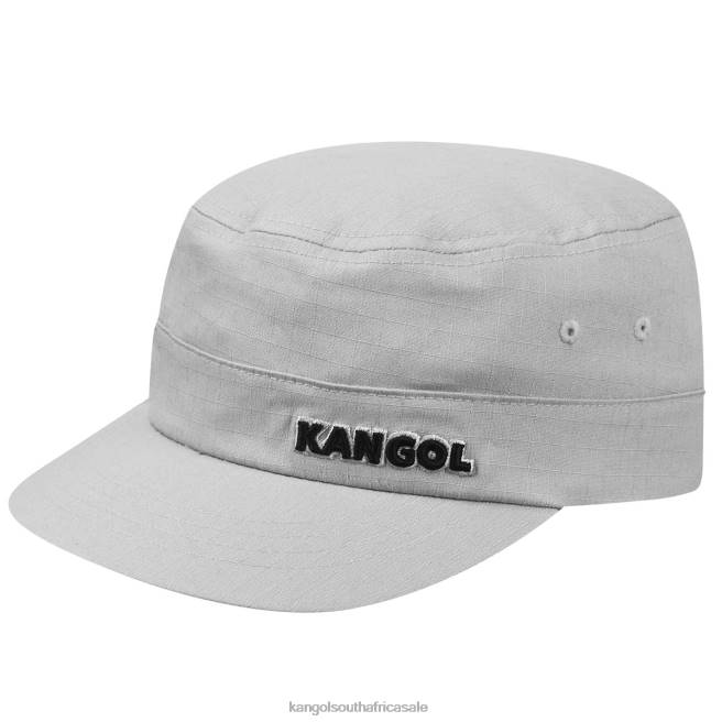 Kangol Unisex FB6D269 Ripstop Army Cap Accessories Grey