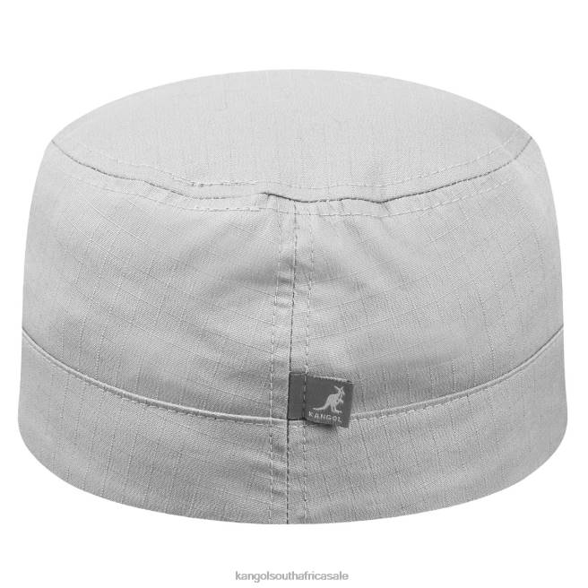 Kangol Unisex FB6D269 Ripstop Army Cap Accessories Grey