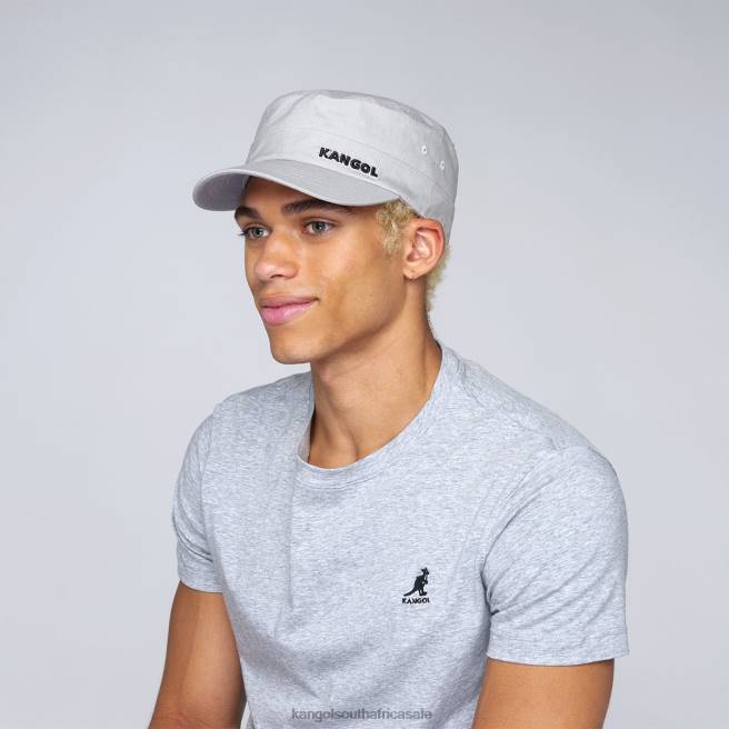 Kangol Unisex FB6D269 Ripstop Army Cap Accessories Grey
