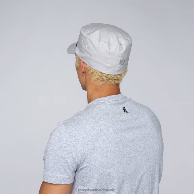 Kangol Unisex FB6D269 Ripstop Army Cap Accessories Grey