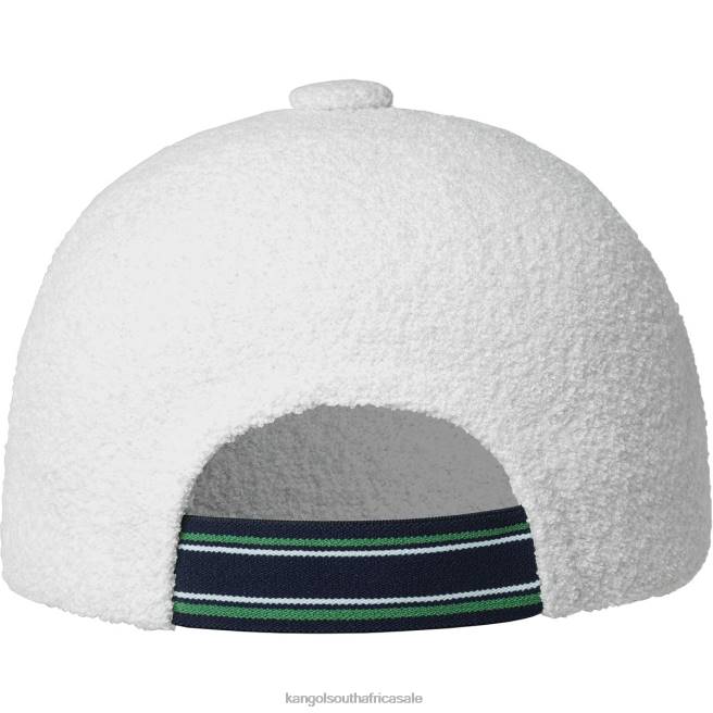 Kangol Unisex FB6D272 Bermuda Elastic Spacecap Accessories White