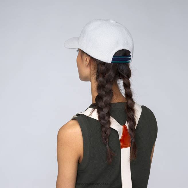 Kangol Unisex FB6D272 Bermuda Elastic Spacecap Accessories White