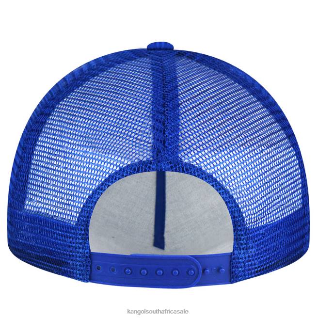 Kangol Unisex FB6D284 Seersucker Mesh Trucker Accessories Blue