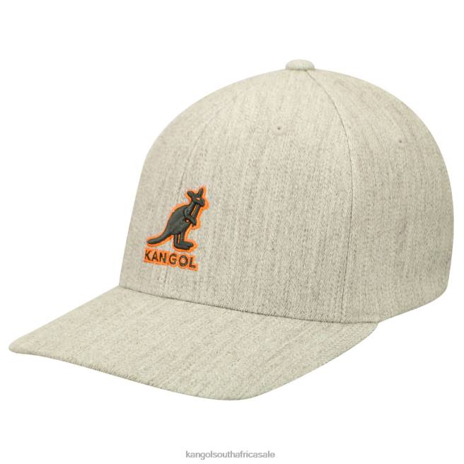 Kangol Unisex FB6D300 3D Wool Flexfit Baseball Accessories Flannel